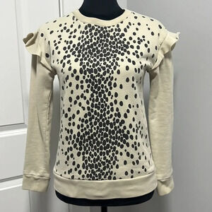 Crewcuts || Sweater with ruffle sleeves size 16